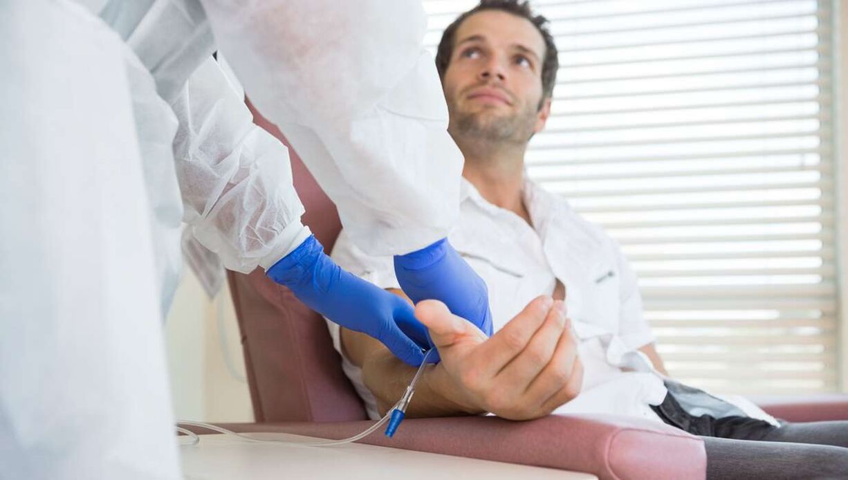 intravenske injekcije za prostatitis